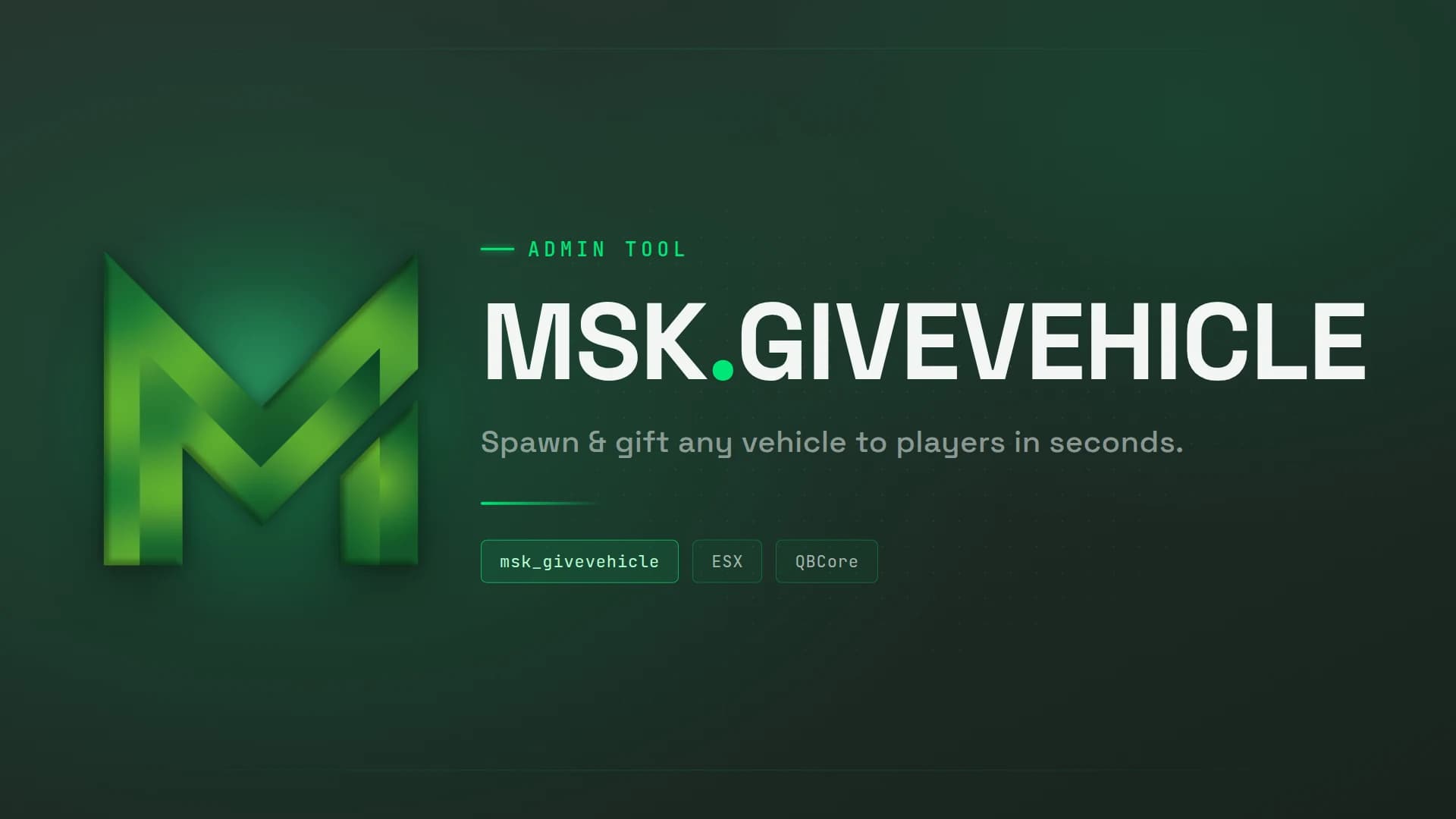 MSK GiveVehicle