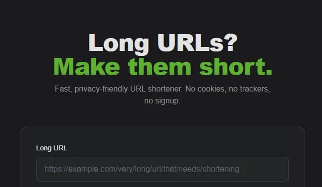 MSK Shortener